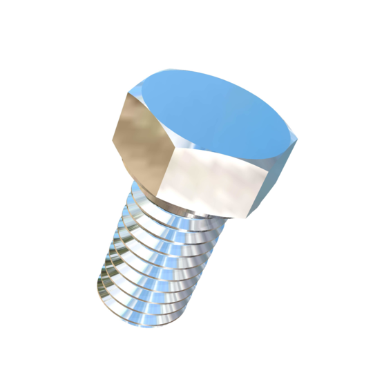 Titanium 7/16-14 X 13/16 inch UNC Fully Threaded Allied Titanium Hex Head Bolt (No Dimple)